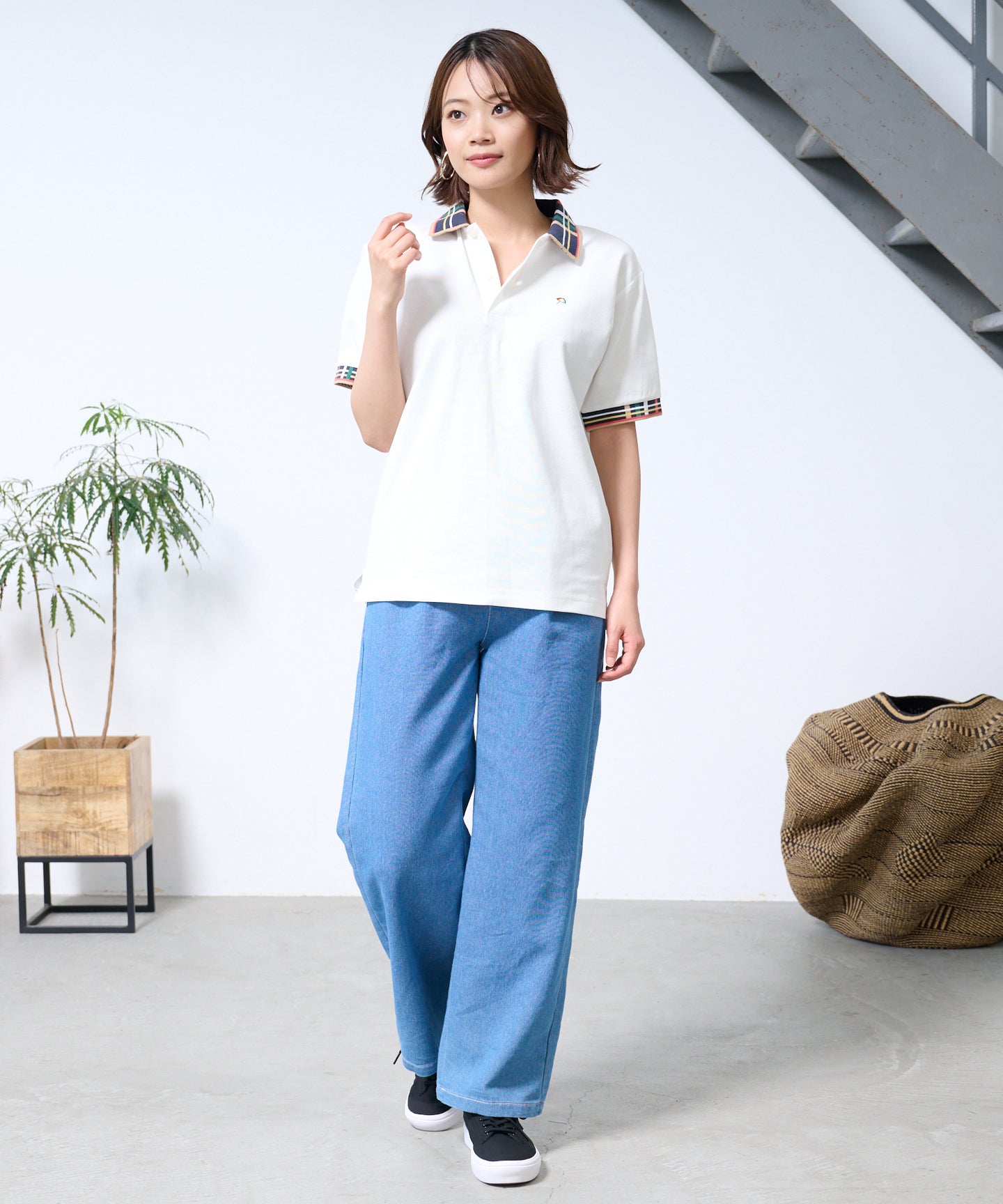 Arnold Palmer 【TIME SALE】パーマーリブライン シェア ポロシャツ